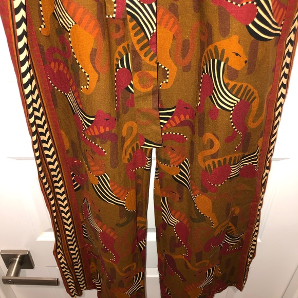 FARM Rio Multicolor Patterned Trousers - Picture 8 of 11